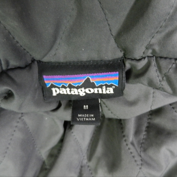 Patagonia Better Sweater Mens Size Medium Gray Insulated Hooded Full Zip LIned - Picture 7 of 11